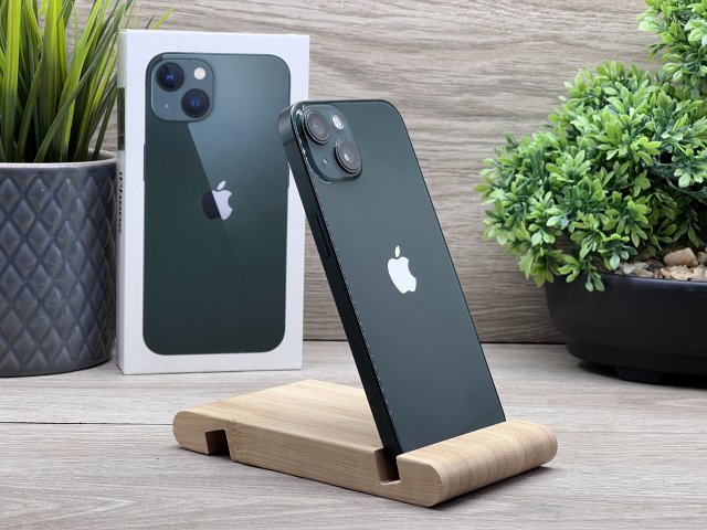 Hibátlan iPhone 13 Green 128GB 2 ÉV Garanciával Számlával