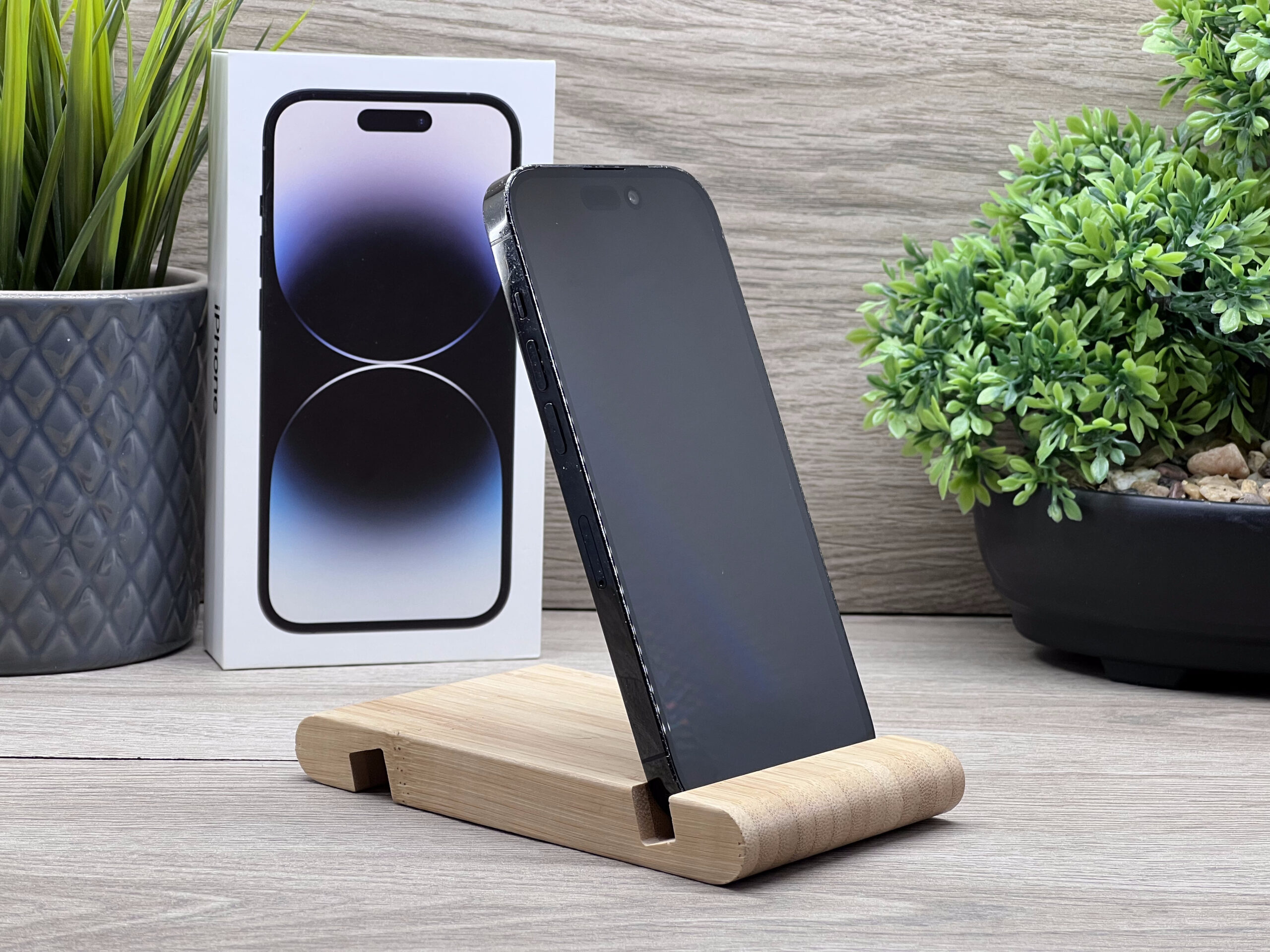 iPhone 14 Pro Space Black 256GB 2 ÉV Garanciával Számlával Aksi 100%