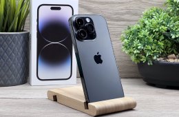 iPhone 14 Pro Space Black 256GB 2 ÉV Garanciával Számlával Aksi 100%
