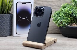 iPhone 14 Pro Space Black 256GB 2 ÉV Garanciával Számlával Aksi 100%