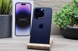iPhone 14 Pro Deep Purple 128GB 2 ÉV Garanciával Számlával Aksi 100%
