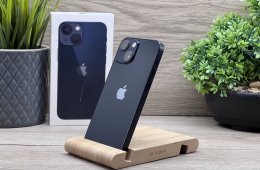iPhone 13 Mini Midnight 128GB 2 ÉV Garanciával Számlával Aksi 100%