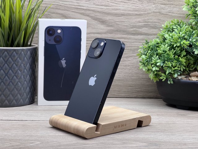 iPhone 13 Mini Midnight 128GB 2 ÉV Garanciával Számlával Aksi 100%