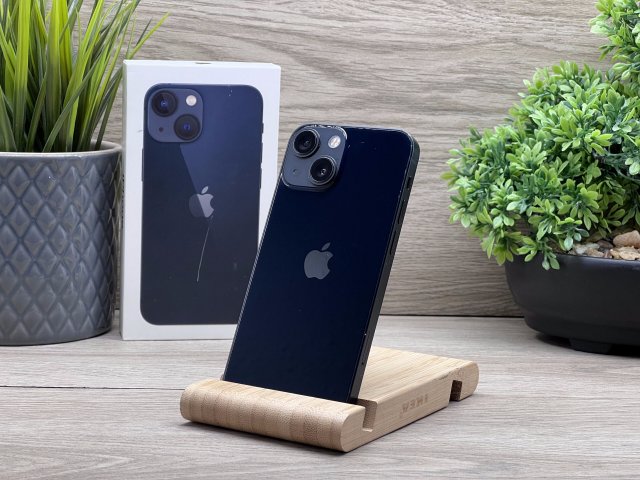 iPhone 13 Mini Midnight 128GB 2 ÉV Garanciával Számlával Aksi 100%