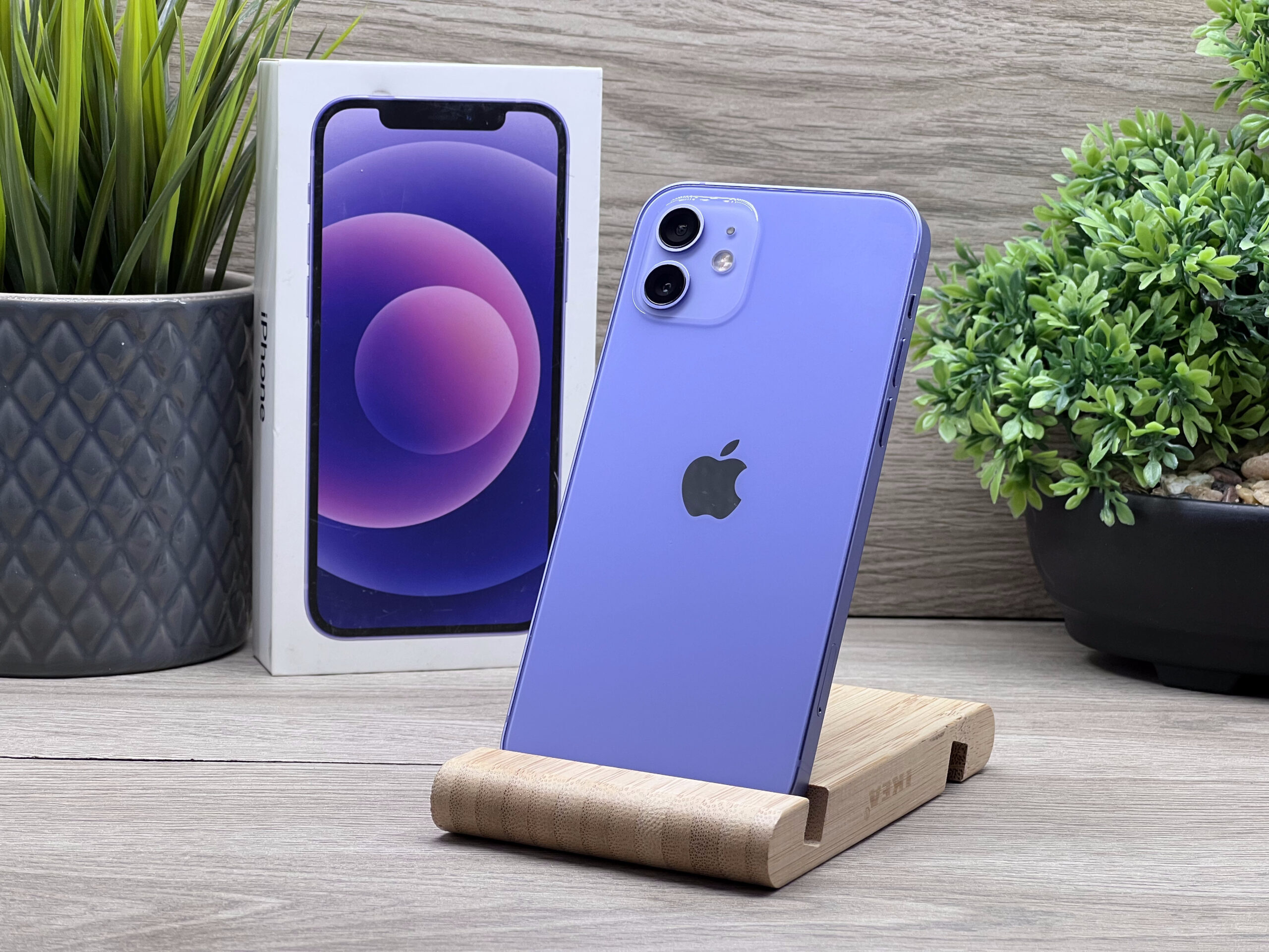 iPhone 12 Purple 64GB 2 ÉV Garanciával Számlával