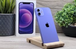 iPhone 12 Purple 64GB 2 ÉV Garanciával Számlával