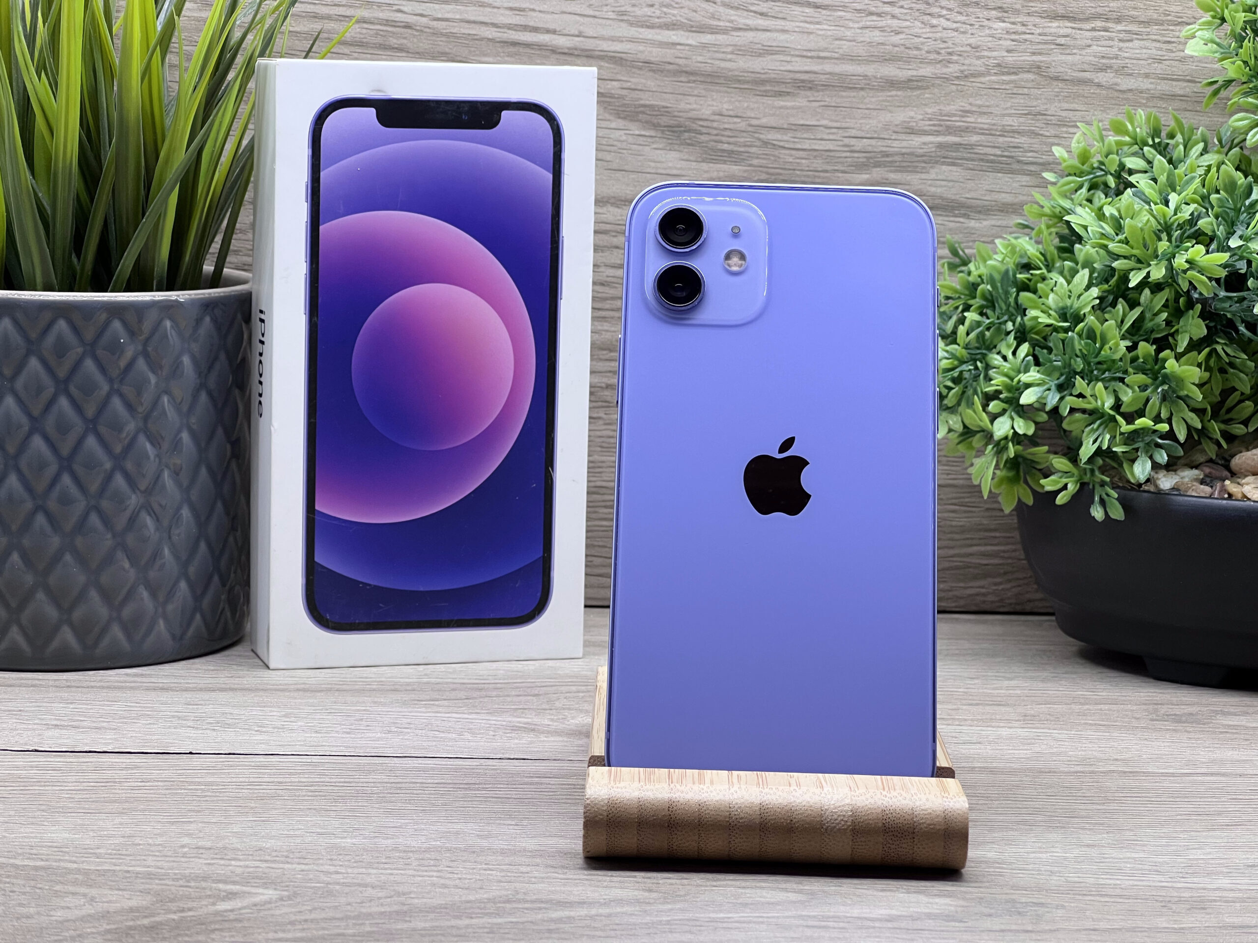 iPhone 12 Purple 64GB 2 ÉV Garanciával Számlával