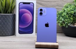 iPhone 12 Purple 64GB 2 ÉV Garanciával Számlával