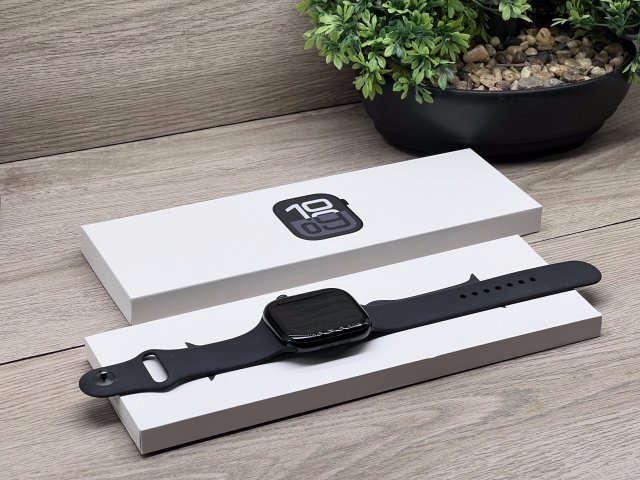 Apple Watch S10 Jet Black 46mm 2 ÉV Garanciával Számlával