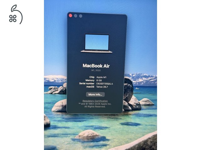 Macbook air m1 8/256