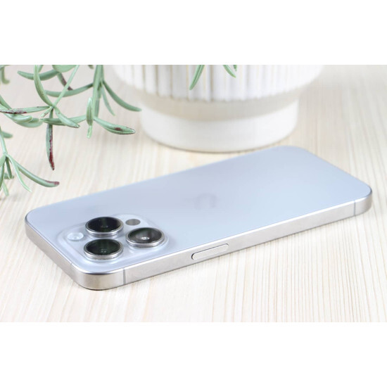 Használt Apple iPhone 15 Pro 128GB Natural Titan C+ US-8599