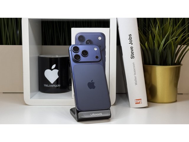 iPhone 17 Pro 256GB, Mélykék, Független, Számla, 2 Év Garancia, 91%