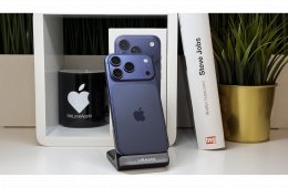 iPhone 17 Pro 256GB, Mélykék, Független, Számla, 2 Év Garancia, 91%