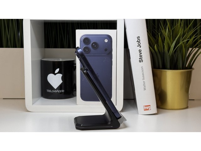 iPhone 17 Pro 256GB, Mélykék, Független, Számla, 2 Év Garancia, 91%