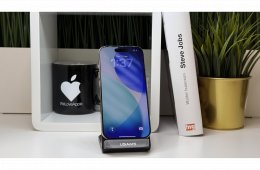 iPhone 16 Pro 256GB, Sivatagszínű Titán, Független, Számla, 2 Év Garancia, 92%
