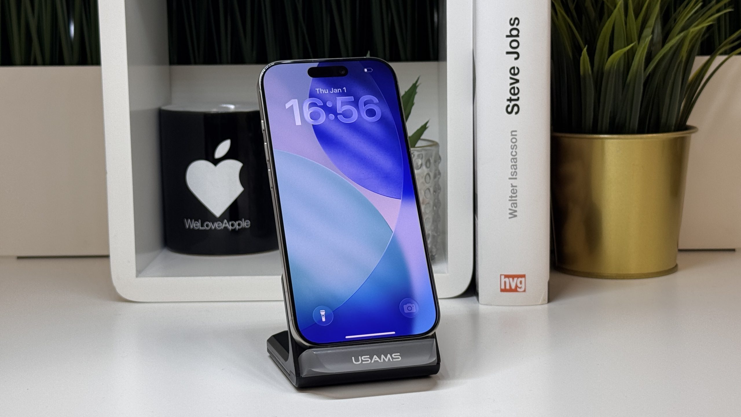 iPhone 16 Pro 1TB, Natúr Titán, Független, Számla, 2 Év Garancia, 90%