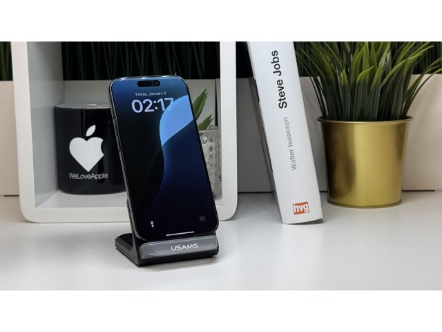iPhone 16 Pro 1TB, Fekete Titán, Független, Számla, 2 Év Garancia, 90%