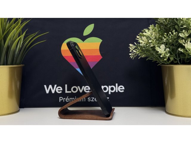 iPhone 15 128GB, Fekete, Független, Számla, 2 Év Garancia, 88%