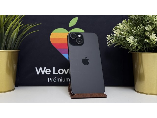 iPhone 15 128GB, Fekete, Független, Számla, 2 Év Garancia, 100%