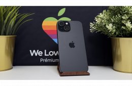 iPhone 15 128GB, Fekete, Független, Számla, 2 Év Garancia, 100%