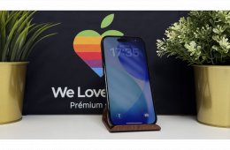 iPhone 15 128GB, Fekete, Független, Számla, 2 Év Garancia, 100%