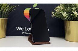 iPhone 16 Pro 128GB, Fekete Titán, Független, Számla, 2 Év Garancia, 90%