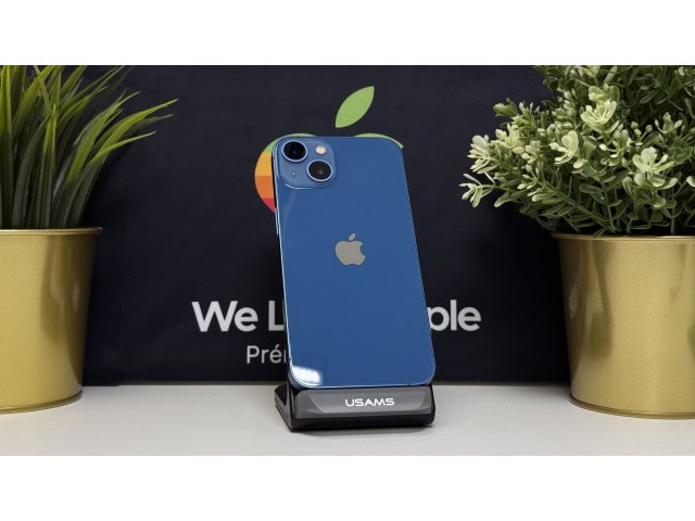 iPhone 13 128GB, Kék, Független, Számla, 2 Év Garancia, 87%