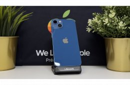 iPhone 13 128GB, Kék, Független, Számla, 2 Év Garancia, 87%