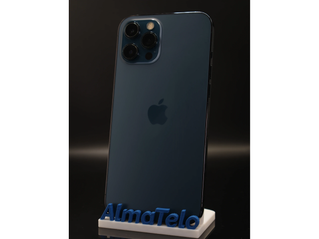 Apple iPhone 12 Pro Max 128 GB Pacific Blue 100% akku - 12 HÓ GARANCIA
