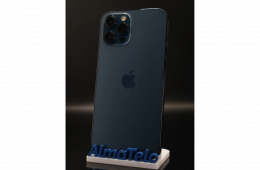 Apple iPhone 12 Pro Max 128 GB Pacific Blue 100% akku - 12 HÓ GARANCIA