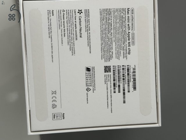Apple M4 16GB RAM 512GB SSD 