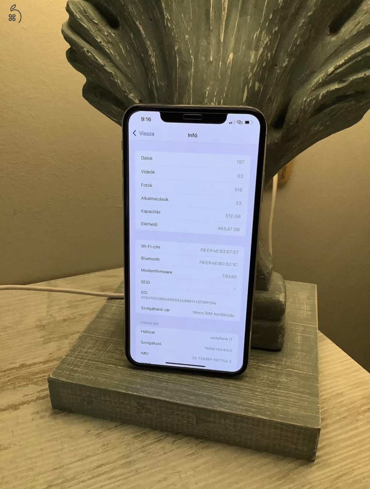 iPhone XS MAX 512GB Silver