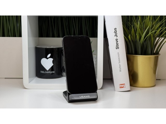 iPhone 16 Pro 256GB, Fekete, Független, Számla, 2 Év Garancia, 87%
