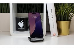 iPhone 16 Pro 256GB, Fekete, Független, Számla, 2 Év Garancia, 87%