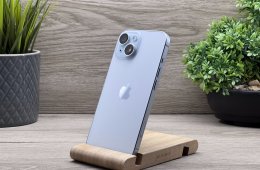 Hibátlan iPhone 15 Blue 128GB 2 ÉV Garanciával Számlával Aksi 100%
