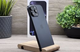 Hibátlan iPhone 16 Pro Max Black Titanium 256GB 2 ÉV Garanciával Számlával