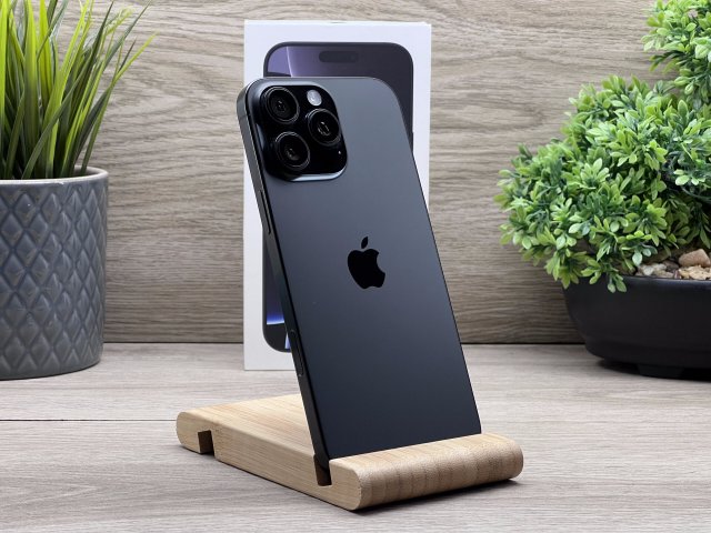 Hibátlan iPhone 16 Pro Max Black Titanium 256GB 2 ÉV Garanciával Számlával