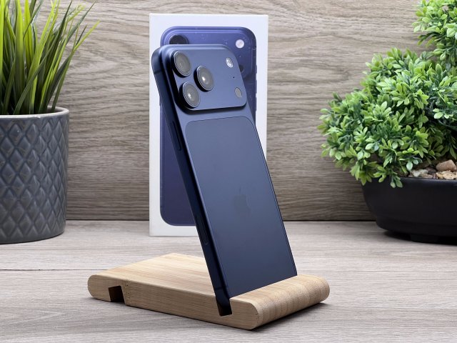 Hibátlan iPhone 17 Pro Max Deep Blue 512GB 2 ÉV Garanciával Számlával