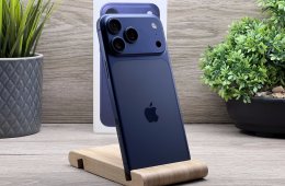 Hibátlan iPhone 17 Pro Max Deep Blue 512GB 2 ÉV Garanciával Számlával