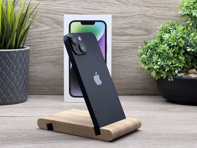 iPhone 14 Midnight 256GB 2 ÉV Garanciával Számlával