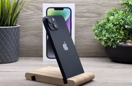 iPhone 14 Midnight 256GB 2 ÉV Garanciával Számlával