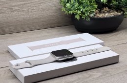 Apple Watch S9 Starlight CEL 45mm 2 ÉV Garanciával Számlával