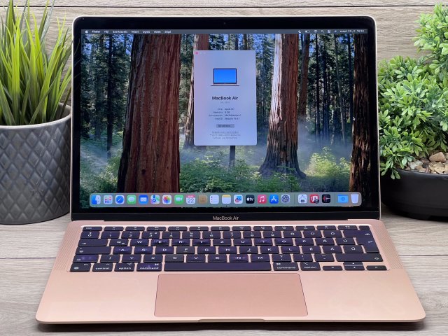 MacBook Air 2020 M1 13”256GB 2 ÉV Garanciával Számlával
