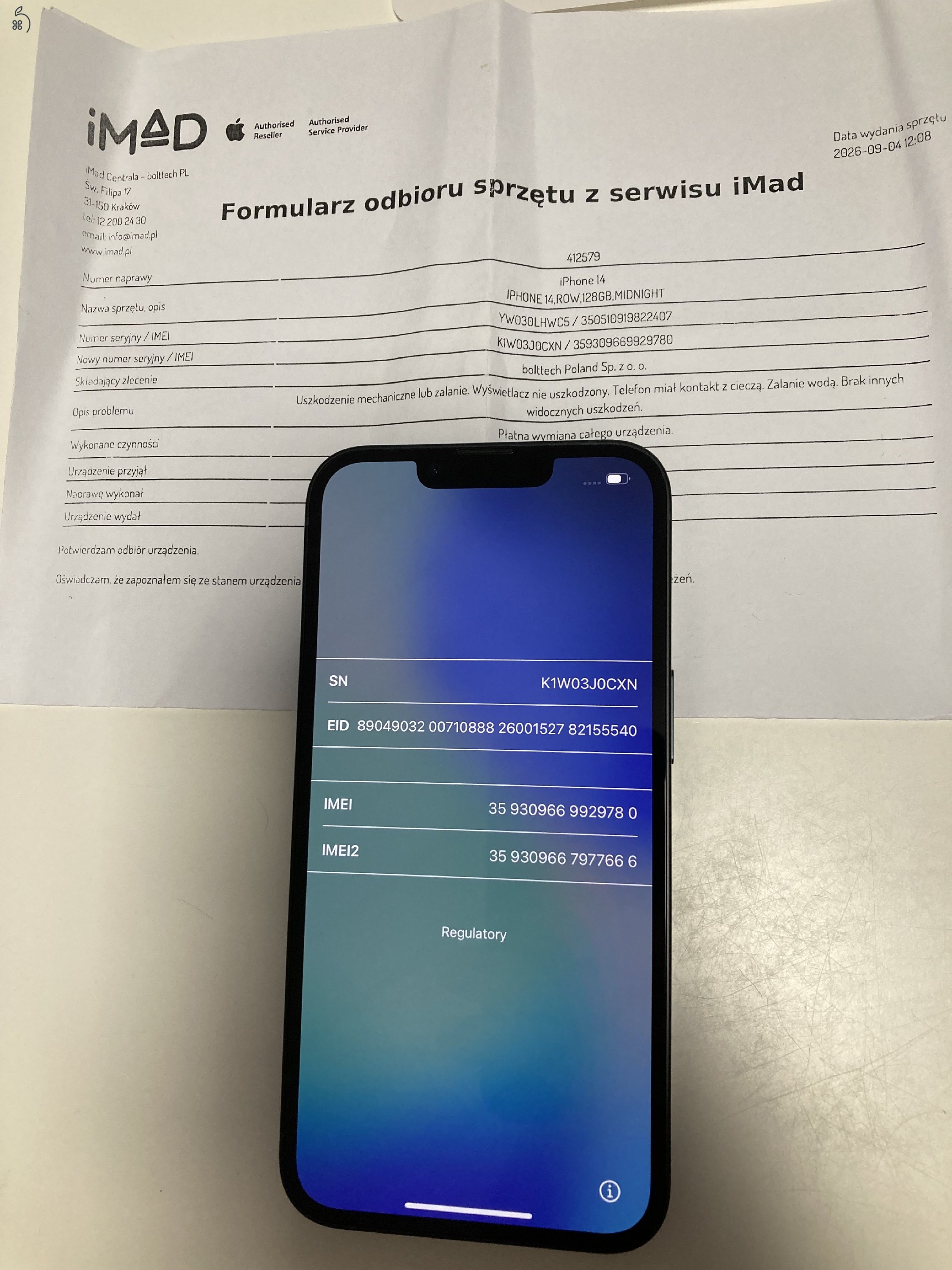 iPhone 14 128GB Új! Aktiválatlan!