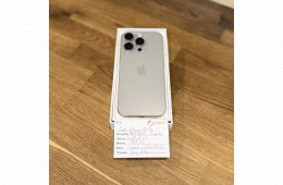 Apple iPhone 16 Pro - 128 GB – Natur Titan - 2027.10.06. -  Újszerű (127.)