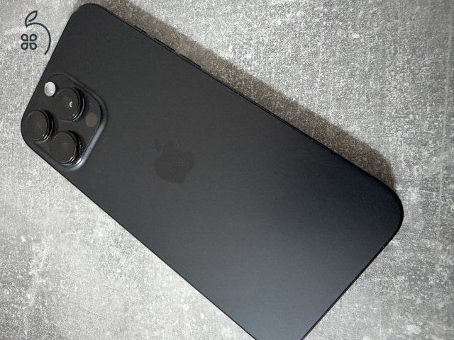 Iphone 16 Pro max fekete 256 GB 94% akksi