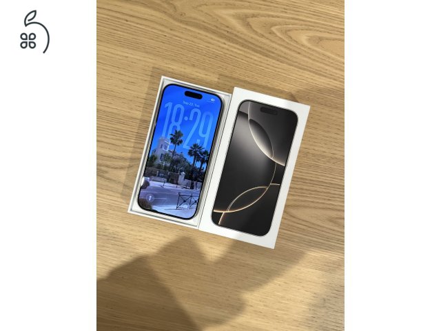 iPhone 16 Pro – 128GB – Natural Titanium – 90% Akkumulátor