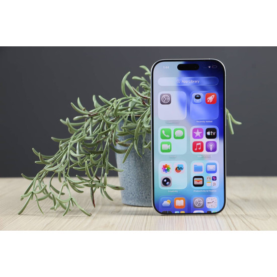 Újszerű Apple iPhone 16 Pro 128GB ezüst A+ US-8607