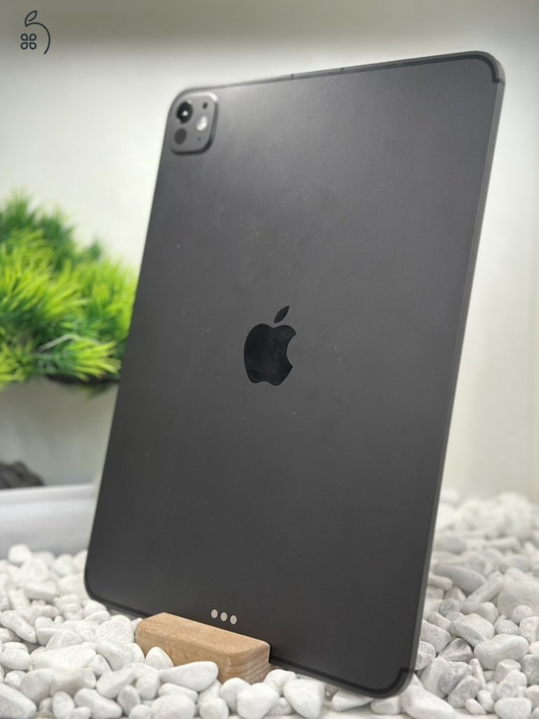 iPad Pro 11 (M4) 256GB WiFI/LTE 100% akkumulátor Új állapot Garanciában cserélt Apple Garancia 2030.02.03-ig