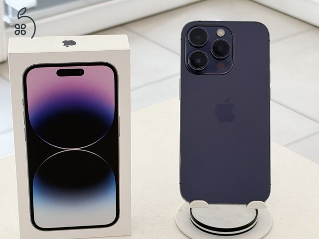 iPhone 14 Pro 256GB One Függő Újszerű/1 hónap gar./Akku 100%/p5034